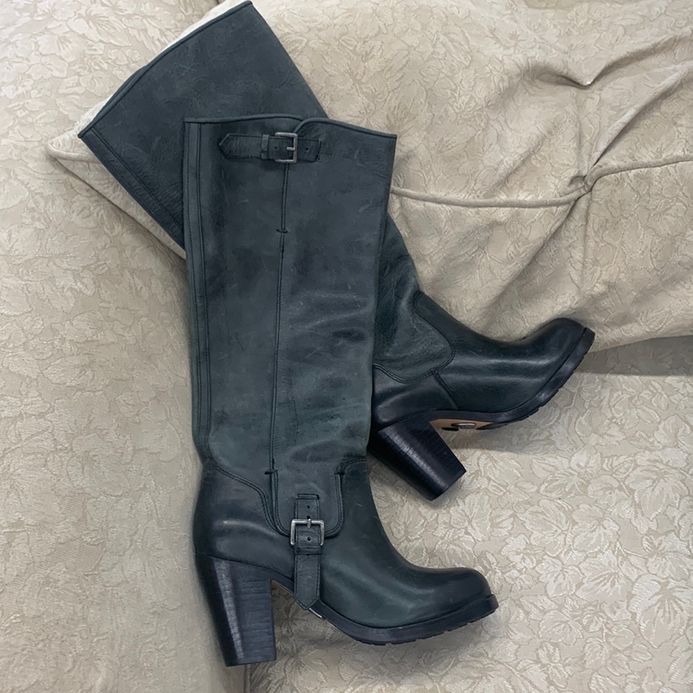 Ariat Gold Coast Tall Antique Gray Riding Boots 6